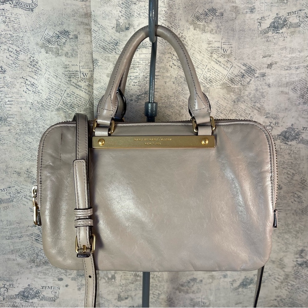 Marc By Marc Jacobs Leather Shoulder Bag Soft Leather Designer Handbag